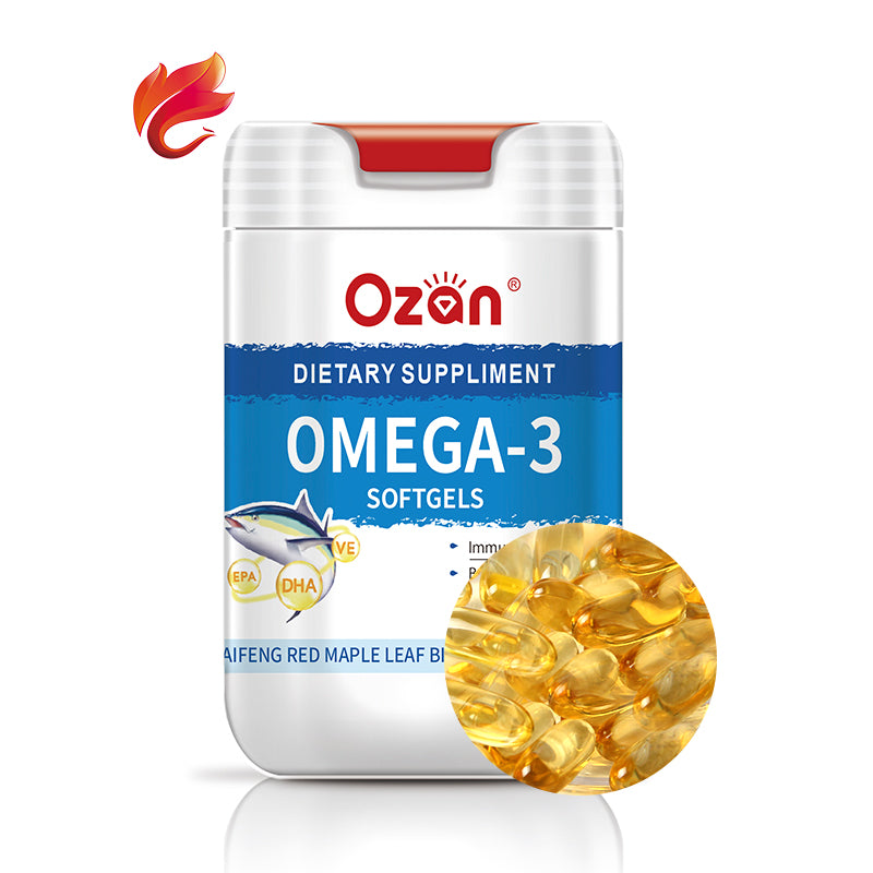 Omega 3 Fish Oil Softgel Capsules